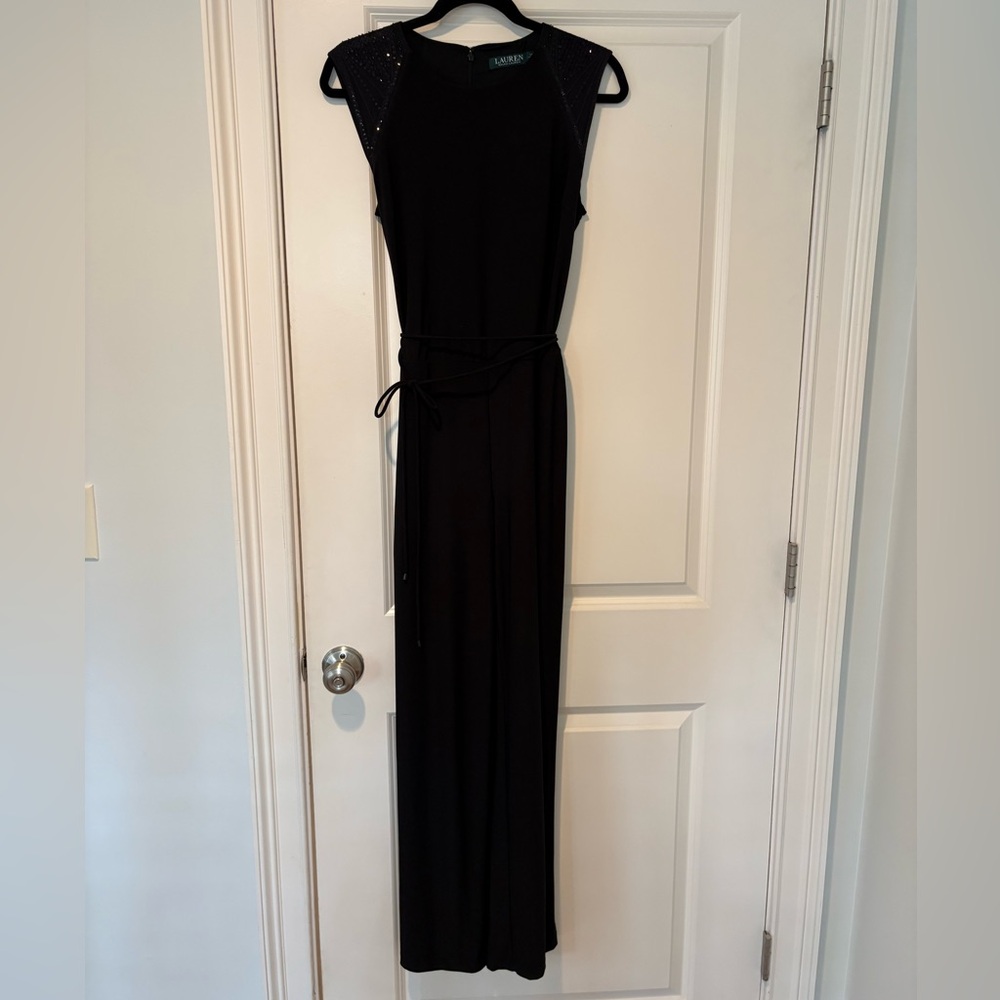 Ralph Lauren Black Pantsuit